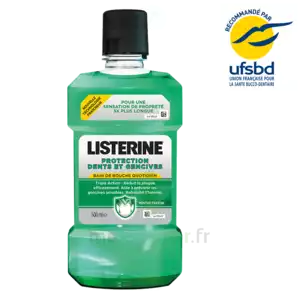 Listerine Protection Dents Gencives Bain Bouche 500ml à ANDERNOS-LES-BAINS