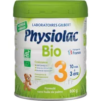 Physiolac Bio Lait 3éme Age 800g à ANDERNOS-LES-BAINS