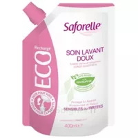 Saforelle Solution Soin Lavant Doux Eco-recharge/400ml à ANDERNOS-LES-BAINS