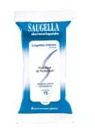 Saugella Lingette Dermoliquide Hygiène Intime Paquet/15 à ANDERNOS-LES-BAINS
